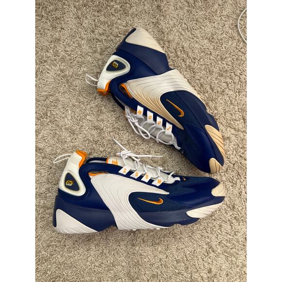 Nike Zoom 2K Deep Royal Orange Size 9.5 US Men’s - Picture 5 of 6